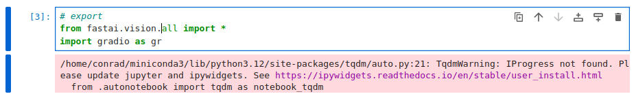 No ‘ipywidgets’